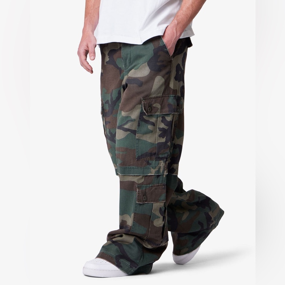 NEW! m n m l baggy rave cargo pants